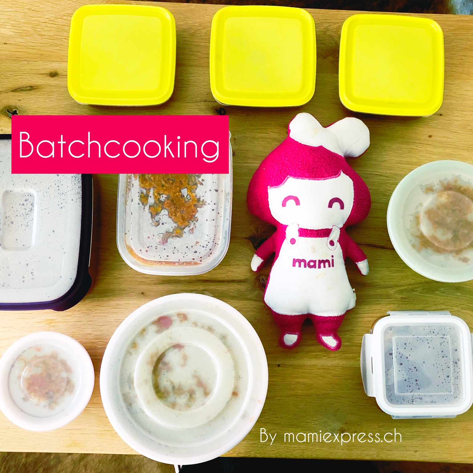 Batchcooking – Vorkochen um Zeit zu sparen und gesund zu essen